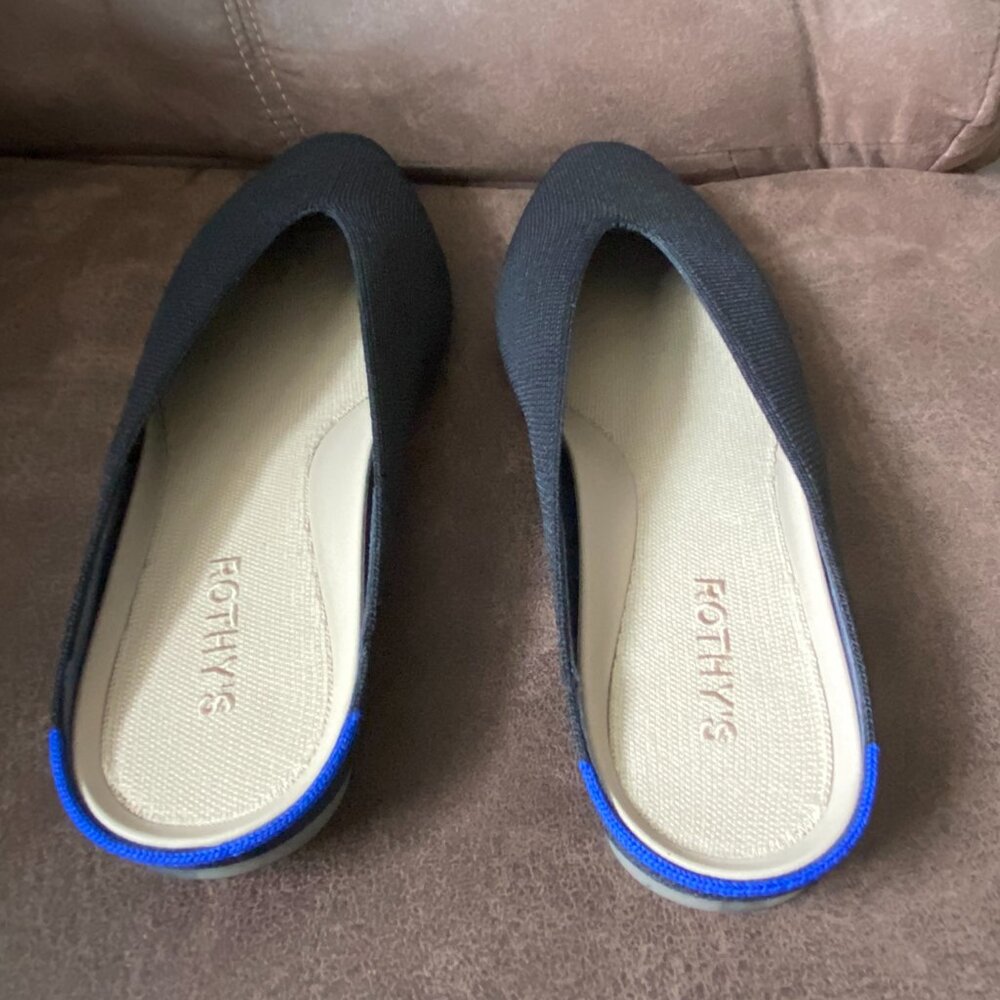 New Rothy's The Almond Demi Mules Pointed Toe Slip On Comfort Slides Shoes 11 - Picture 3 of 8